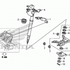 TRX500FM1 Рулевой вал