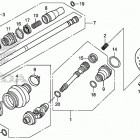 SXS500M Карданный вал