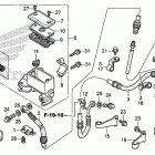 TRX250TM Передний тормозной цилиндр