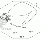 TRX500FE2 Сидение