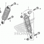 TRX420FA5 Передние аммортизаторы