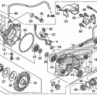 TRX680FA Передний редуктор