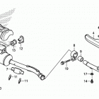 TRX250TM Глушитель