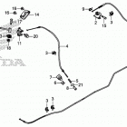 SXS500M Shift lever@select lever