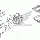 TRX500FE2 Масляный насос