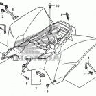 TRX250X Задний бампер