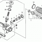 SXS700M2 Steering gear box@tie rod