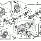 TRX500FE2 Передний редуктор