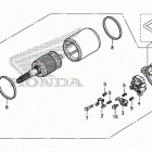 TRX500FE2 Стартер