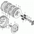 TRX90X Сцепление