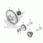 TRX250TM Пусковой механизм