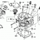 SXS500M2 Головка цилиндра