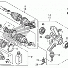 TRX680FA Привод колес передний