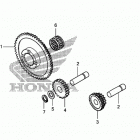 TRX250X Пусковой механизм