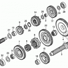 TRX500FE2 Трансмиссия