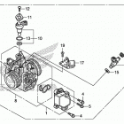 SXS700M2 Корпус Дросселя