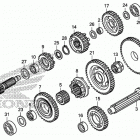 TRX420TE1 Трансмиссия 2