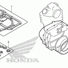TRX680FA Комплект прокладок