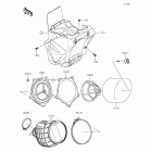 KX85 (KX85-CFF) Воздухозаборник