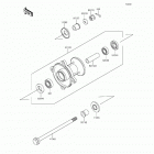 KX65 (KX65-AFF) Переднее колесо