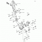 KX100 (KX100-FFF) Крепление двигателя