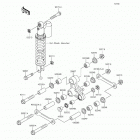 KX65 (KX65-AFF) Задняя подвеска