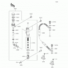 KX100 (KX100-FFF) Задний торм цилиндр