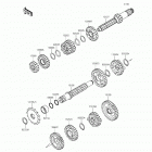 KX85 (KX85-CFF) Трансмиссия