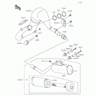 KX65 (KX65-AFF) Глушитель