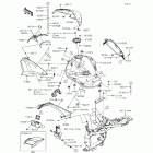 Z800 ABS (ZR800-BGF) Топливный бак