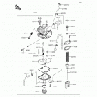 KX85 (KX85-CFF) Карбюратор