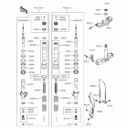 KX100 (KX100-FFF) Передняя вилка
