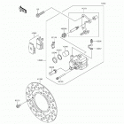 KX65 (KX65-AFF) Передний тормоз