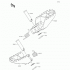 KX100 (KX100-FFF) Подножки