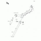 KLX110 (KLX110-CFF) Подножка