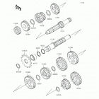 KX65 (KX65-AFF) Трансмиссия