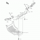 KLX110 (KLX110-CFF) Подножки