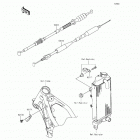 KX100 (KX100-FFF) Тросы управления