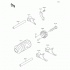 KX65 (KX65-AFF) Шестерни   /  вилки переключения