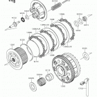 Ninja 1000 ABS (ZX1000MGF) Clutch(mef  /  mff)