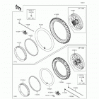 KX250F (KX250-ZFF) Wheels  /  tires