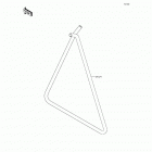 KX85 (KX85-CFF) Подножка