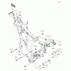 KX65 (KX65-AFF) Крепление двигателя