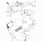 Z800 ABS (ZR800-BGF) Патрубки охлаждения