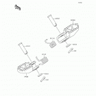 KX65 (KX65-AFF) Подножки