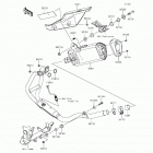 Ninja 300 ABS SE (EX300-BFS) Глушитель
