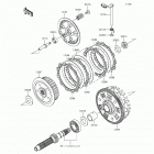 Ninja 650 (EX650-EFF) Сцепление