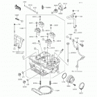 KL650 (KL650-EFF) Головка цилиндра