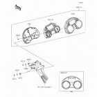 Ninja ZX-14R ABS  (30th) (ZX1400-FFFA) Приборы