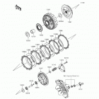 Ninja 300 ABS SE (EX300-BFS) Сцепление